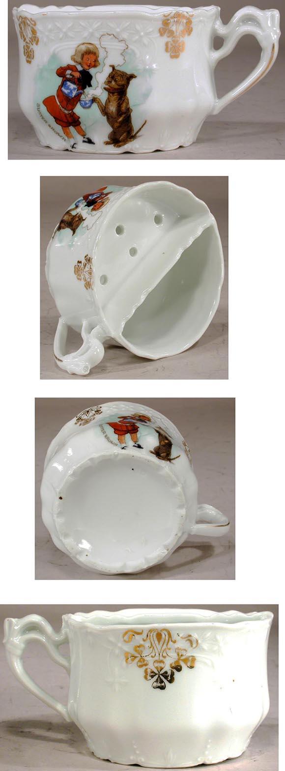 c.1910 Buster Brown & Tige, Good Luck Porcelain Tea Cup